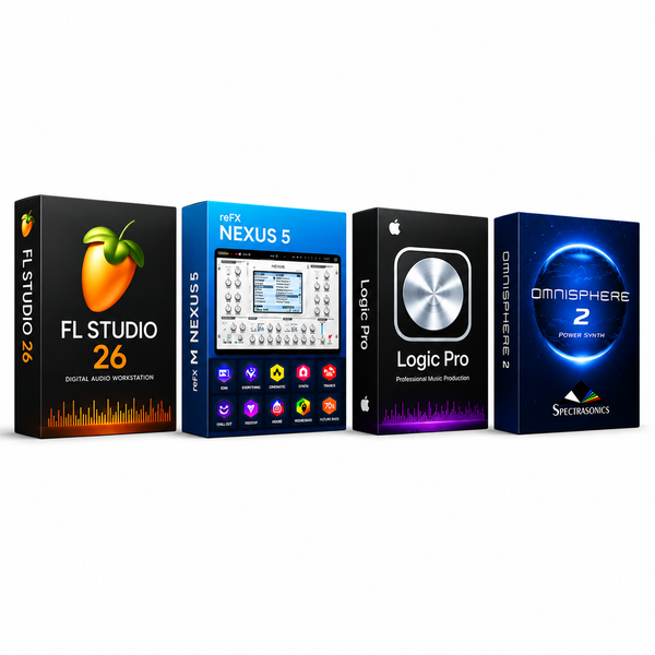 Music Production Pack Fl studio 26 - Nexus 5 - Logic pro - Omnisphere 2